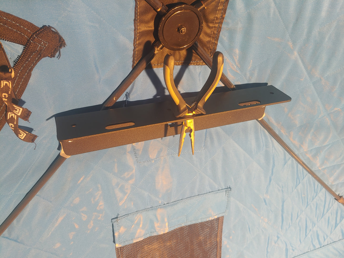 Rod Holder Bracket - For Ice Fishing Hubs