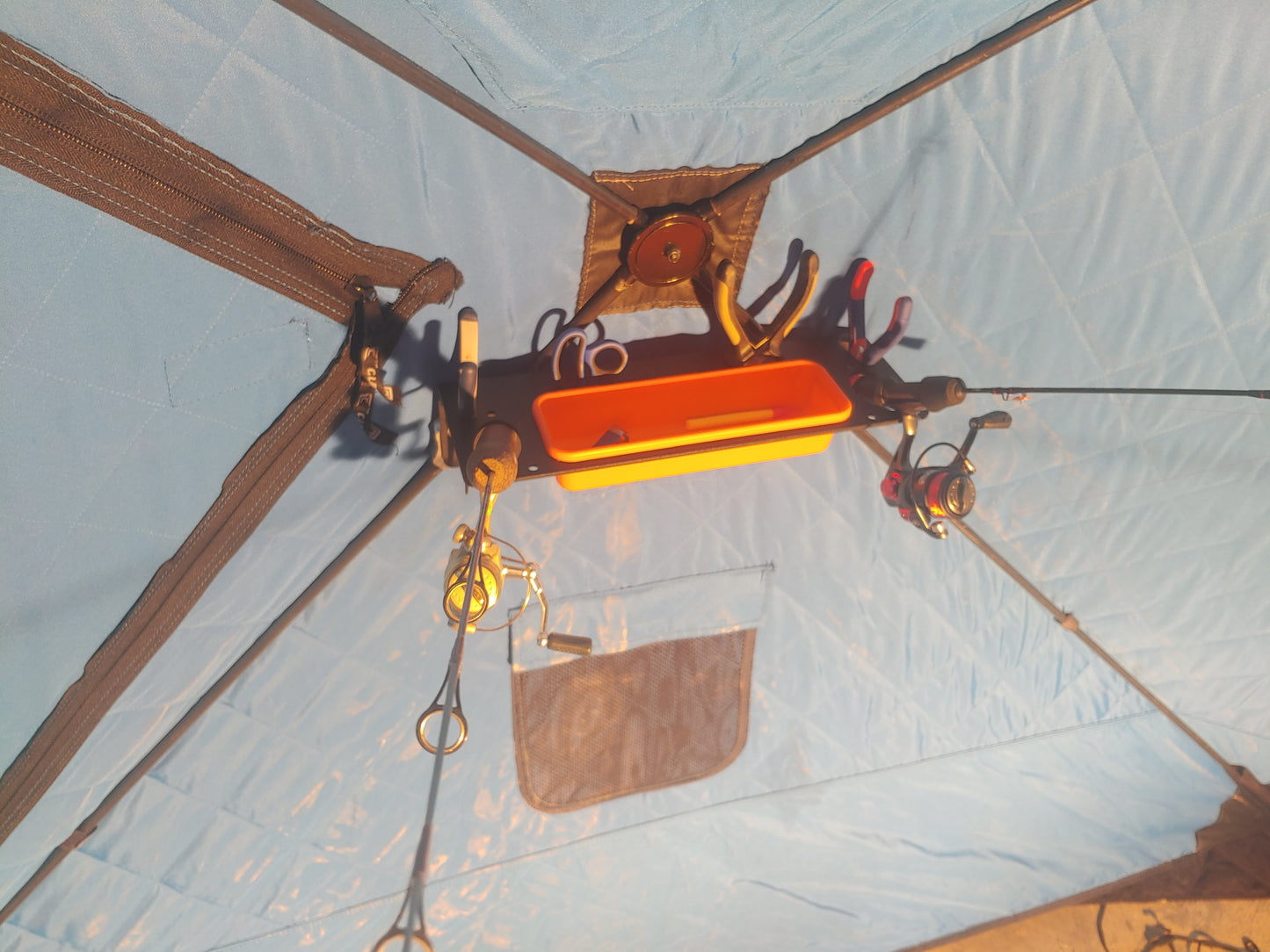Tray Bracket - For Ice Fishing Hubs