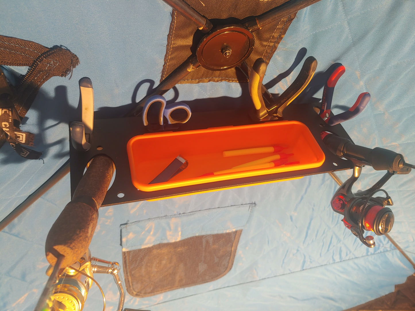 Tray Bracket - For Ice Fishing Hubs