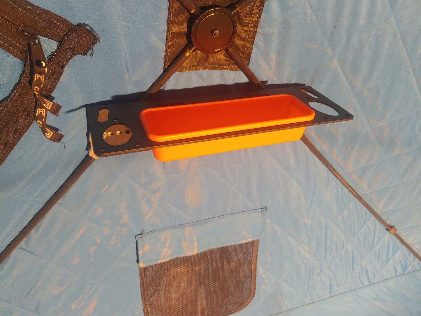 Tray Bracket - For Ice Fishing Hubs
