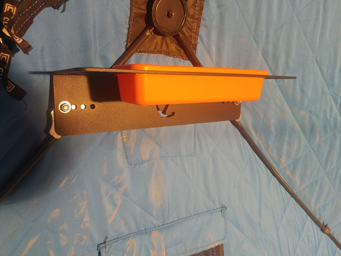 Tray Bracket - For Ice Fishing Hubs