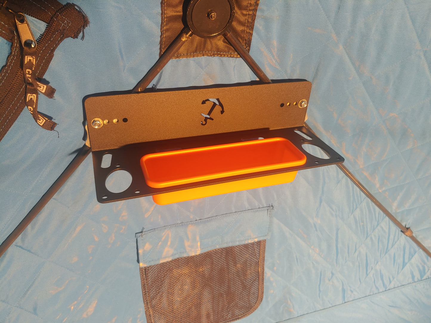 Tray Bracket - For Ice Fishing Hubs