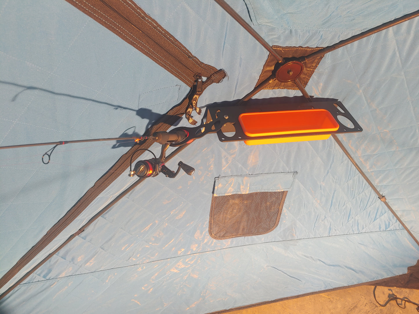 Tray Bracket - For Ice Fishing Hubs