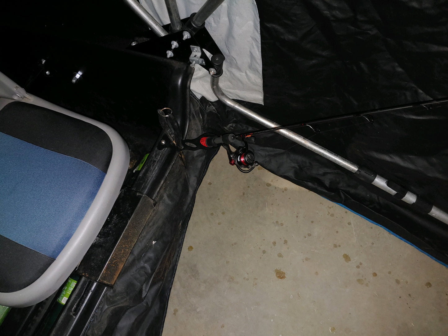 Swing Away Ice Rod Holder